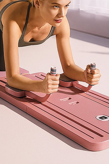 Verafit™ Pilates Aleti - Zamanlayıcılı, Direnç Bantlı Çok Amaçlı Egzersiz Tahtası