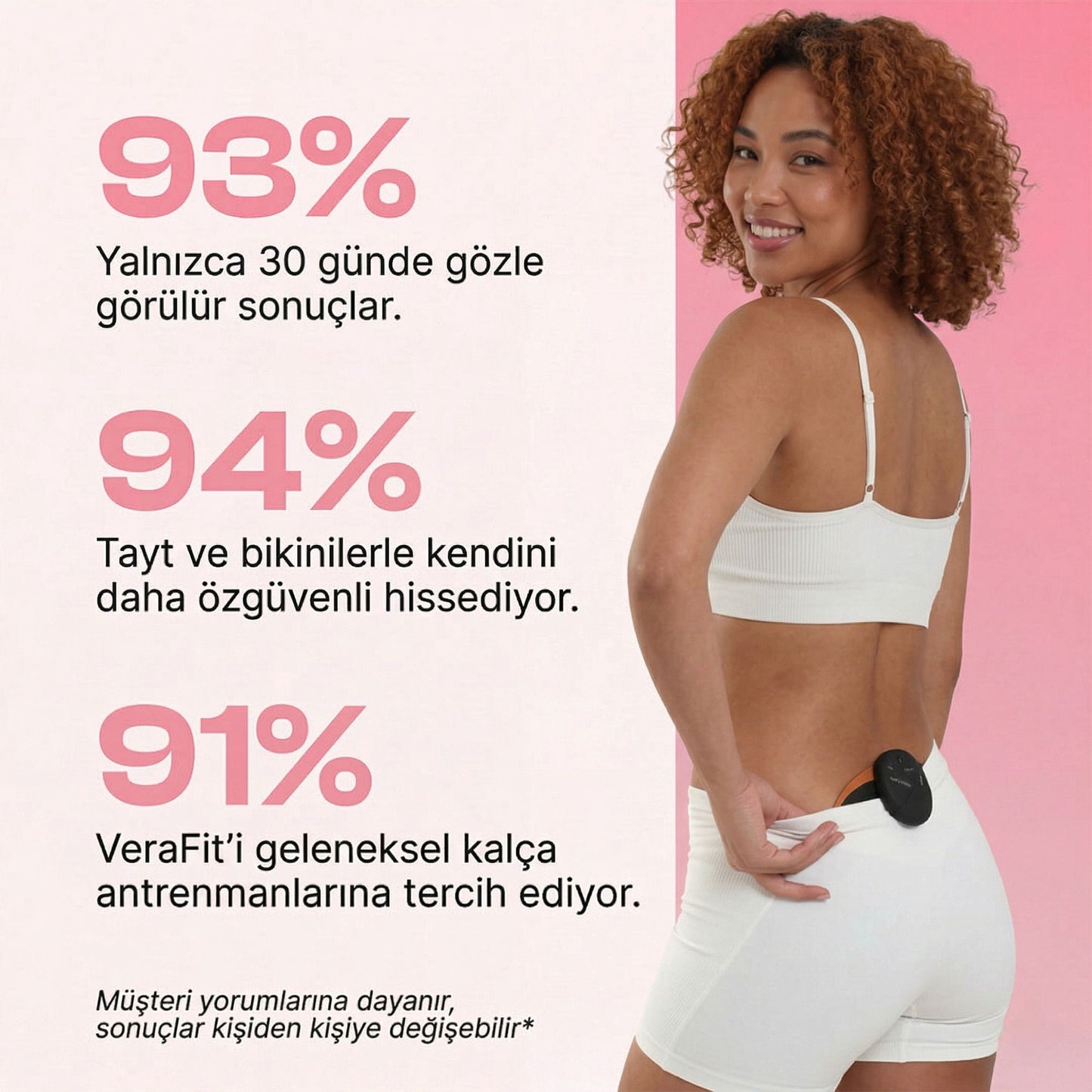VeraFit™ Kalça Şekillendirici EMS Cihazı